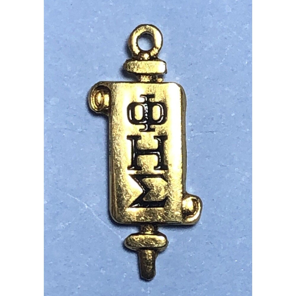 Vintage Gold Tone  Phi Eta Sigma  National Honor Society Fraternity, Sorority Pi